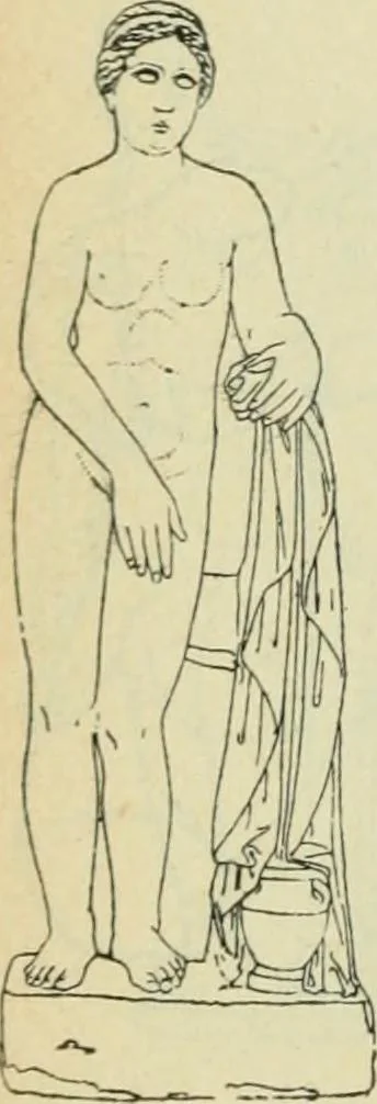 An illustration from Répertoire de la statuaire grecque et romaine, 1908, leaf 239