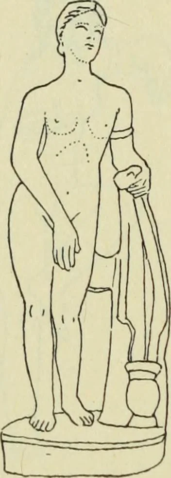 An illustration from Répertoire de la statuaire grecque et romaine, 1908, leaf 239