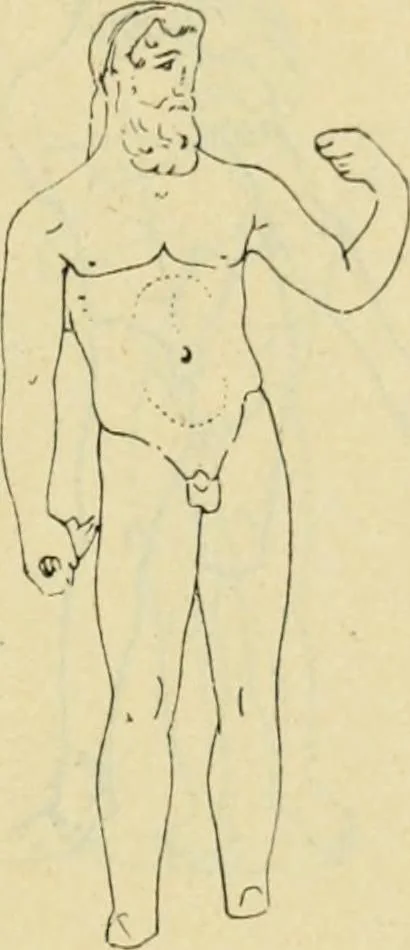 An illustration from Répertoire de la statuaire grecque et romaine, 1908, leaf 24