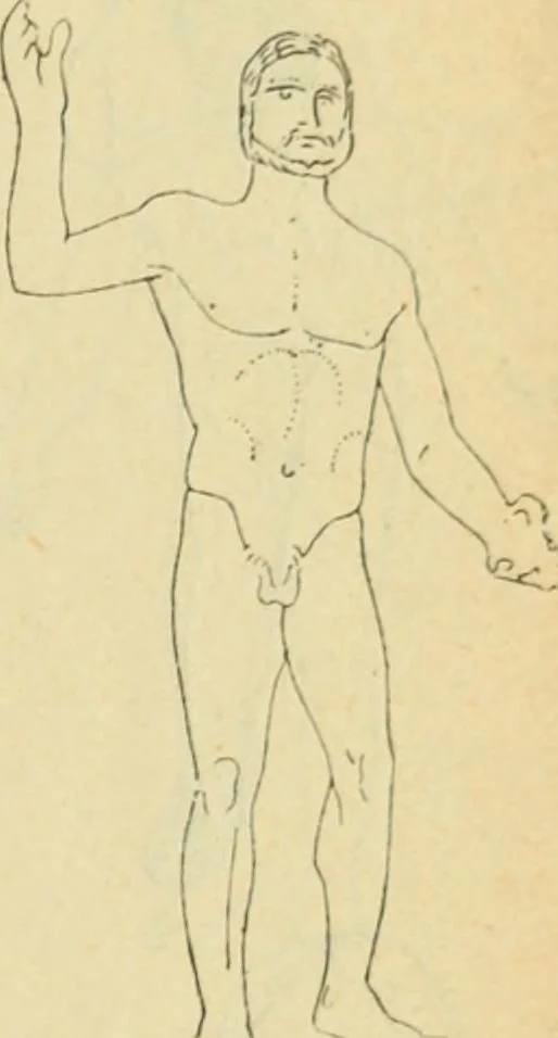 An illustration from Répertoire de la statuaire grecque et romaine, 1908, leaf 24