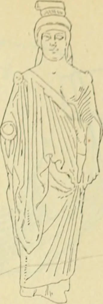 An illustration from Répertoire de la statuaire grecque et romaine, 1908, leaf 244