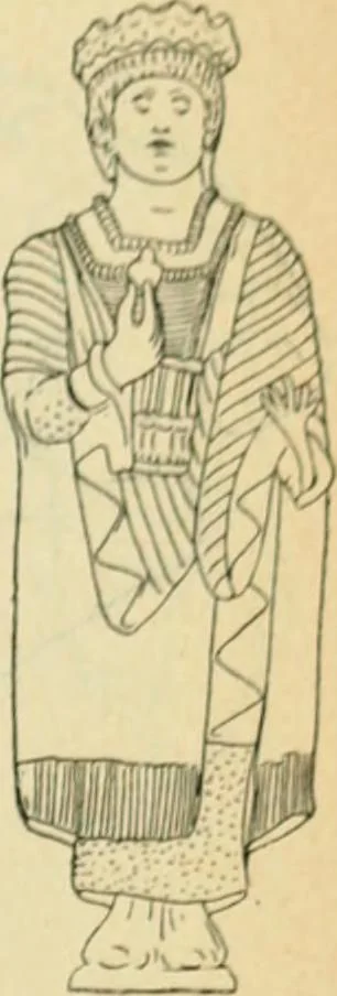 An illustration from Répertoire de la statuaire grecque et romaine, 1908, leaf 244