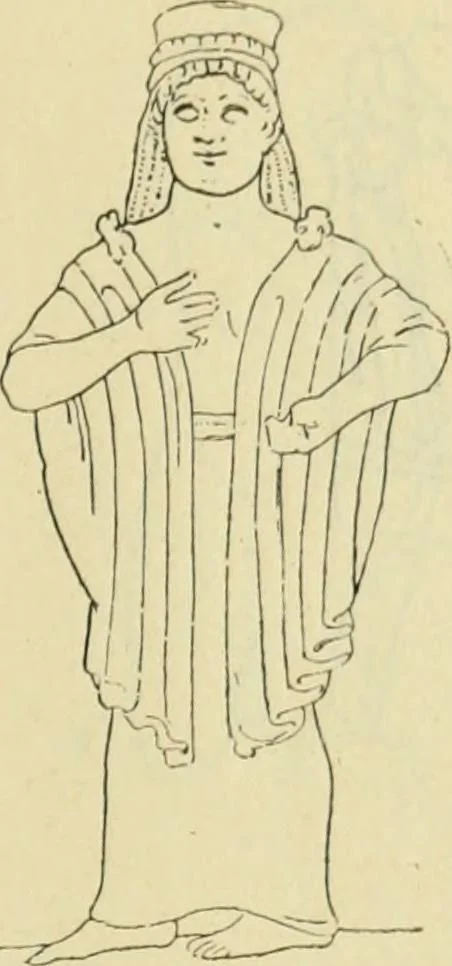 An illustration from Répertoire de la statuaire grecque et romaine, 1908, leaf 244