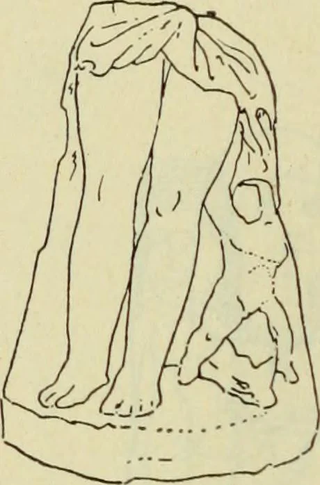An illustration from Répertoire de la statuaire grecque et romaine, 1908, leaf 245
