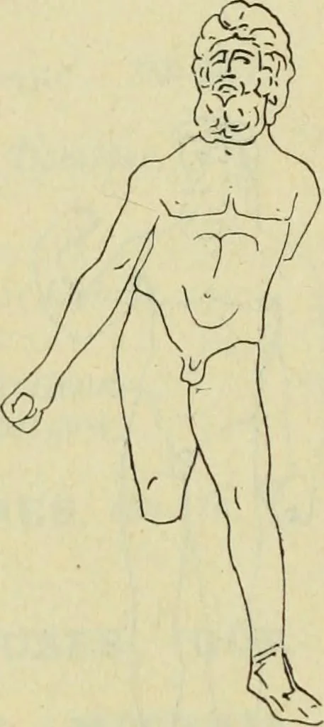 An illustration from Répertoire de la statuaire grecque et romaine, 1908, leaf 25