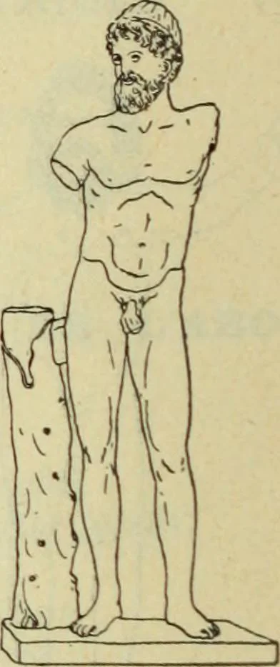 An illustration from Répertoire de la statuaire grecque et romaine, 1908, leaf 25