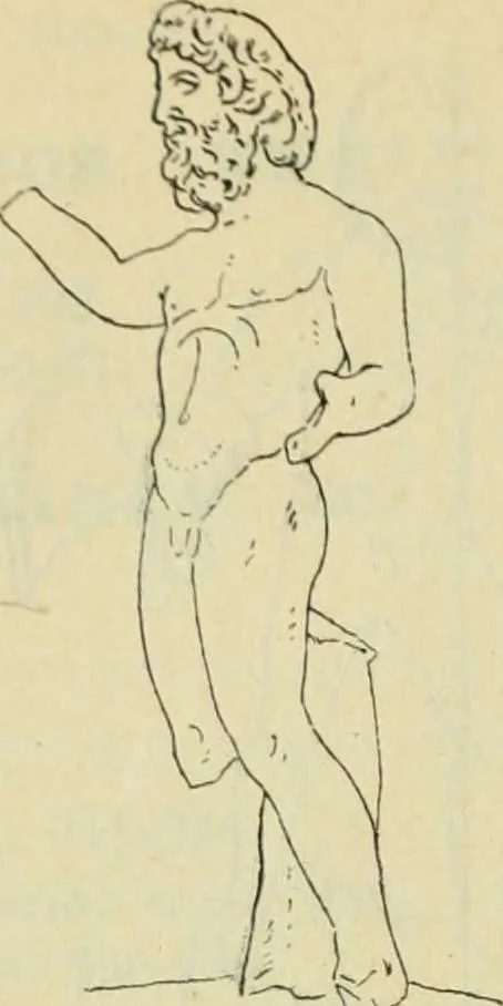 An illustration from Répertoire de la statuaire grecque et romaine, 1908, leaf 25