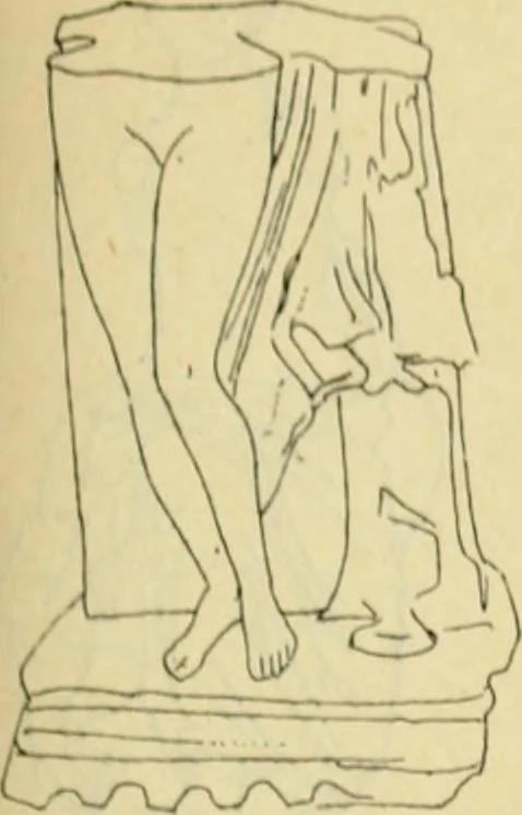 An illustration from Répertoire de la statuaire grecque et romaine, 1908, leaf 250