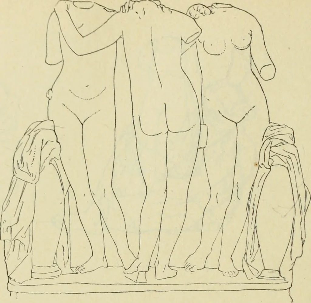 An illustration from Répertoire de la statuaire grecque et romaine, 1908, leaf 253