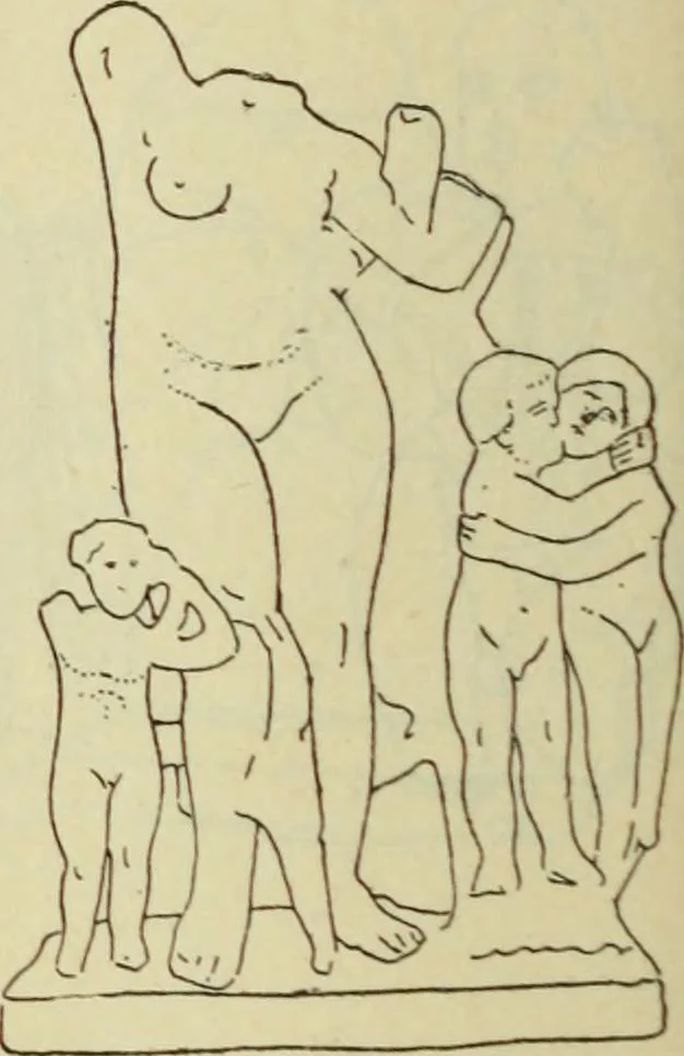 An illustration from Répertoire de la statuaire grecque et romaine, 1908, leaf 253