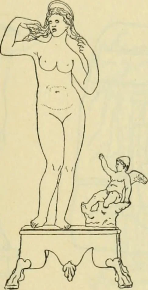An illustration from Répertoire de la statuaire grecque et romaine, 1908, leaf 254