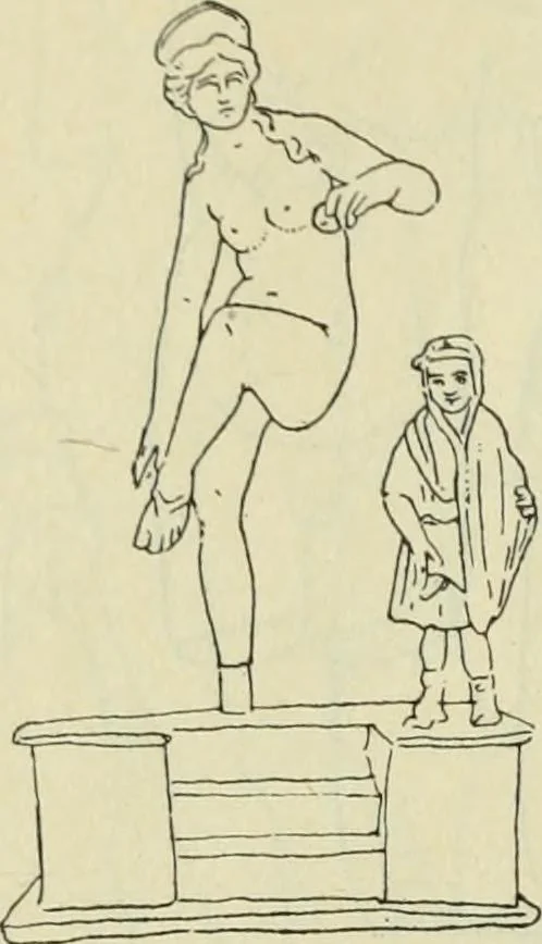 An illustration from Répertoire de la statuaire grecque et romaine, 1908, leaf 255