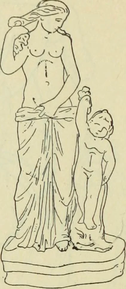 An illustration from Répertoire de la statuaire grecque et romaine, 1908, leaf 255