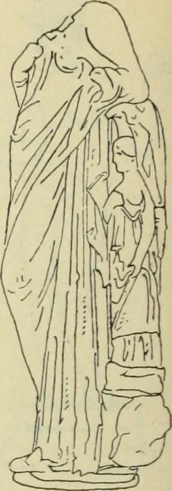 An illustration from Répertoire de la statuaire grecque et romaine, 1908, leaf 255