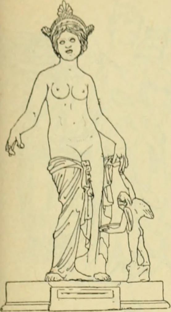 An illustration from Répertoire de la statuaire grecque et romaine, 1908, leaf 256
