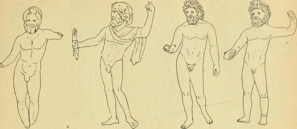 An illustration from Répertoire de la statuaire grecque et romaine, 1908, leaf 26