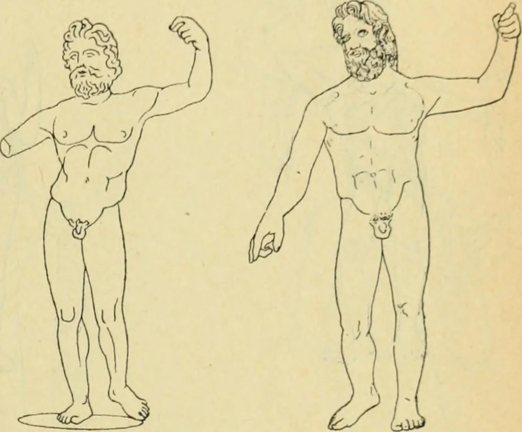 An illustration from Répertoire de la statuaire grecque et romaine, 1908, leaf 26