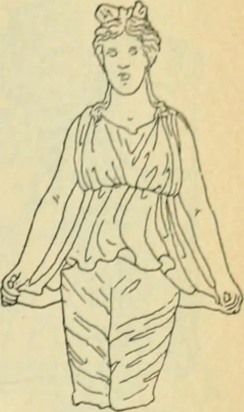 An illustration from Répertoire de la statuaire grecque et romaine, 1908, leaf 260