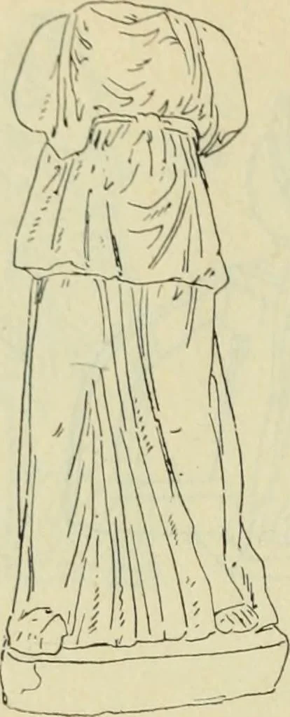 An illustration from Répertoire de la statuaire grecque et romaine, 1908, leaf 261