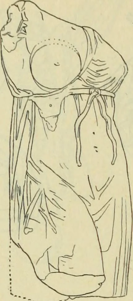 An illustration from Répertoire de la statuaire grecque et romaine, 1908, leaf 261