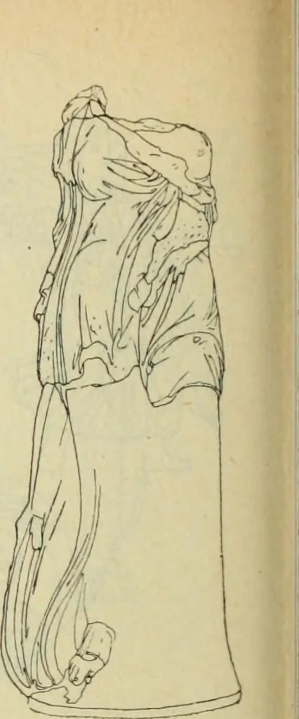 An illustration from Répertoire de la statuaire grecque et romaine, 1908, leaf 261