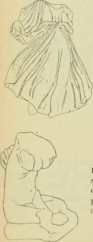An illustration from Répertoire de la statuaire grecque et romaine, 1908, leaf 261