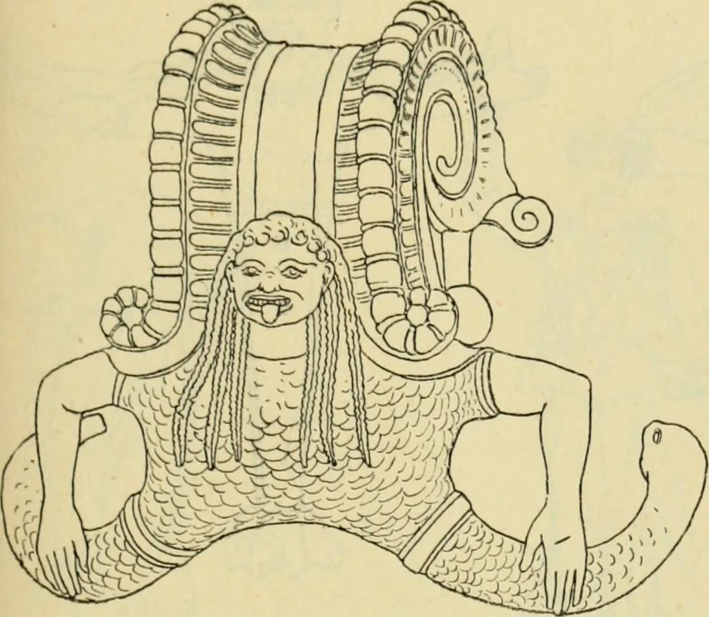 An illustration from Répertoire de la statuaire grecque et romaine, 1908, leaf 262