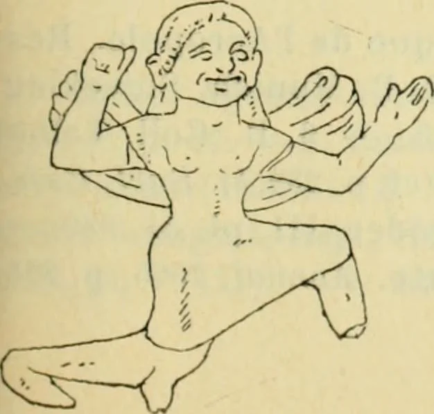 An illustration from Répertoire de la statuaire grecque et romaine, 1908, leaf 262