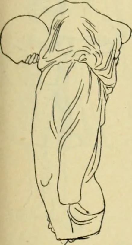 An illustration from Répertoire de la statuaire grecque et romaine, 1908, leaf 264