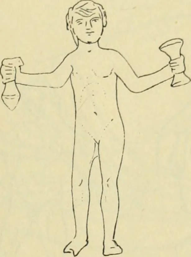 An illustration from Répertoire de la statuaire grecque et romaine, 1908, leaf 266