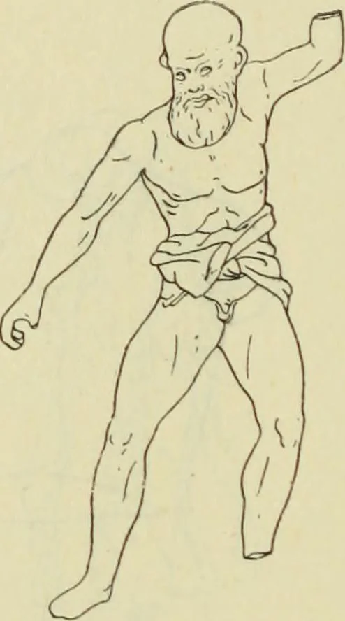 An illustration from Répertoire de la statuaire grecque et romaine, 1908, leaf 267