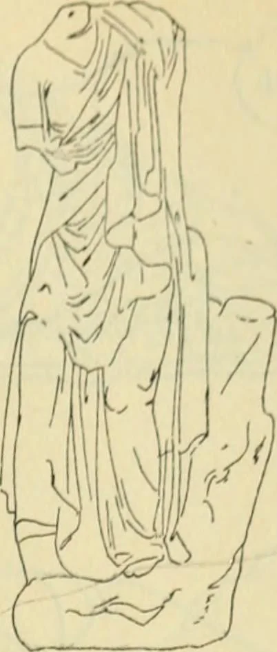 An illustration from Répertoire de la statuaire grecque et romaine, 1908, leaf 268