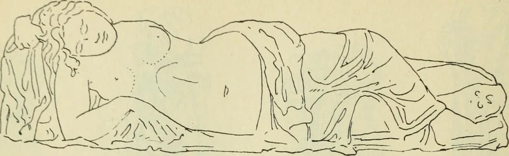 An illustration from Répertoire de la statuaire grecque et romaine, 1908, leaf 269