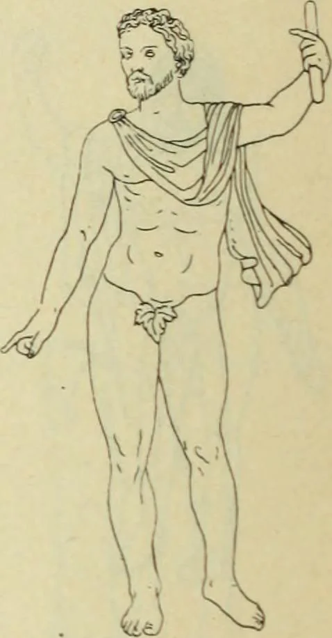 An illustration from Répertoire de la statuaire grecque et romaine, 1908, leaf 27