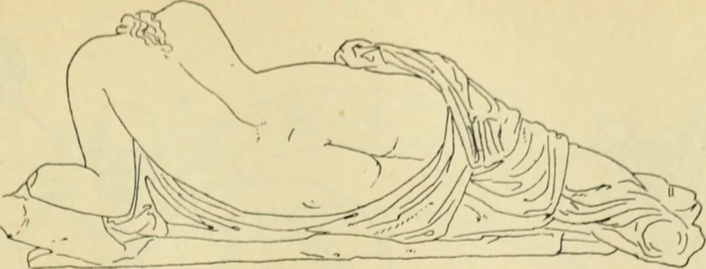 An illustration from Répertoire de la statuaire grecque et romaine, 1908, leaf 270