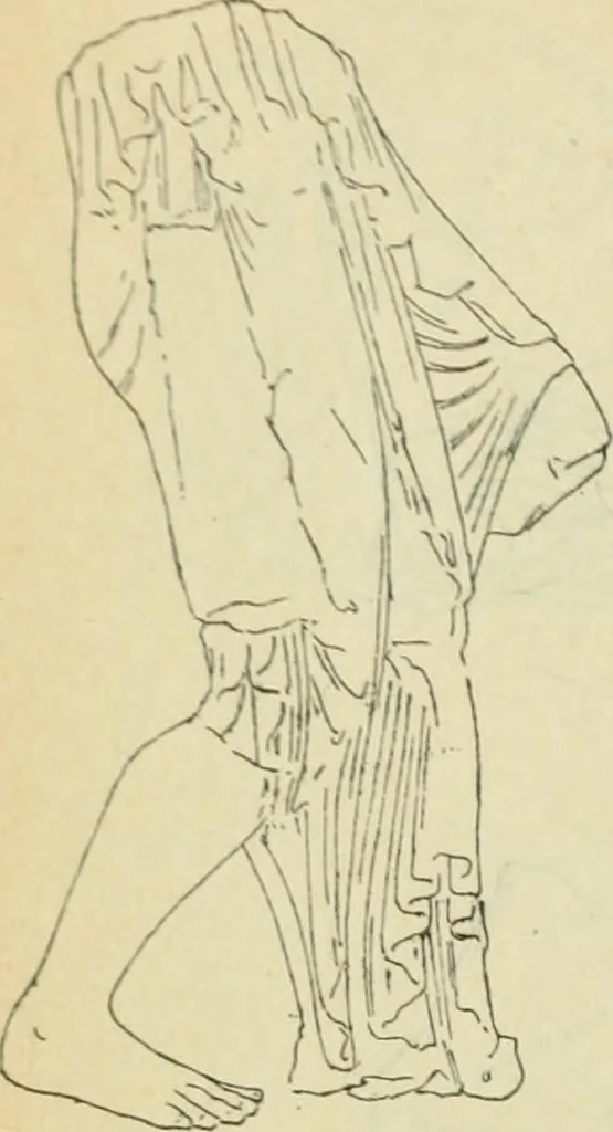 An illustration from Répertoire de la statuaire grecque et romaine, 1908, leaf 271