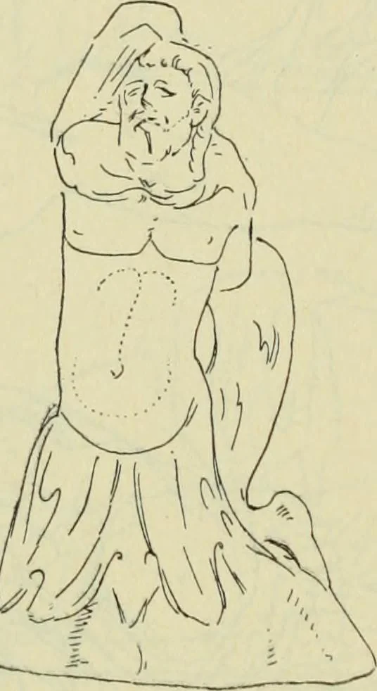 An illustration from Répertoire de la statuaire grecque et romaine, 1908, leaf 271