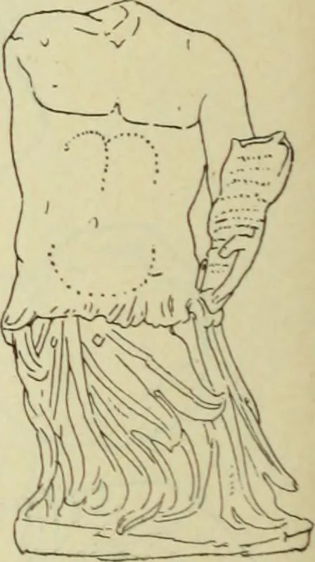 An illustration from Répertoire de la statuaire grecque et romaine, 1908, leaf 271