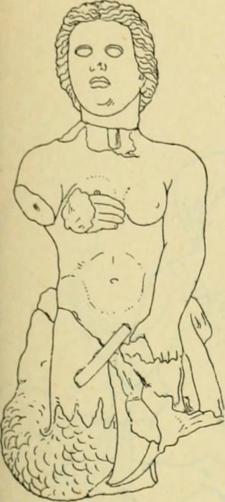 An illustration from Répertoire de la statuaire grecque et romaine, 1908, leaf 272