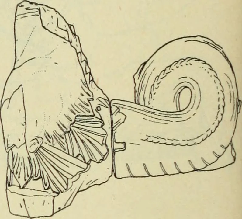 An illustration from Répertoire de la statuaire grecque et romaine, 1908, leaf 273