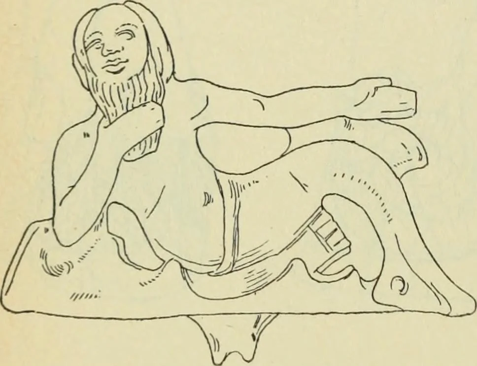 An illustration from Répertoire de la statuaire grecque et romaine, 1908, leaf 273