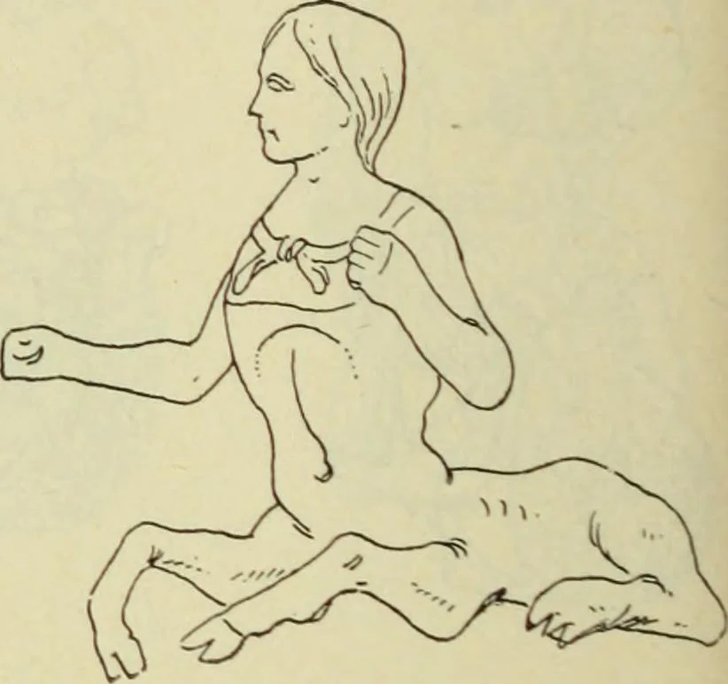 An illustration from Répertoire de la statuaire grecque et romaine, 1908, leaf 273