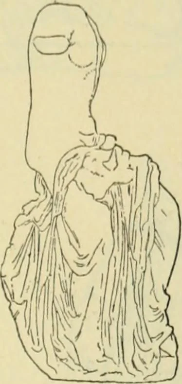 An illustration from Répertoire de la statuaire grecque et romaine, 1908, leaf 274