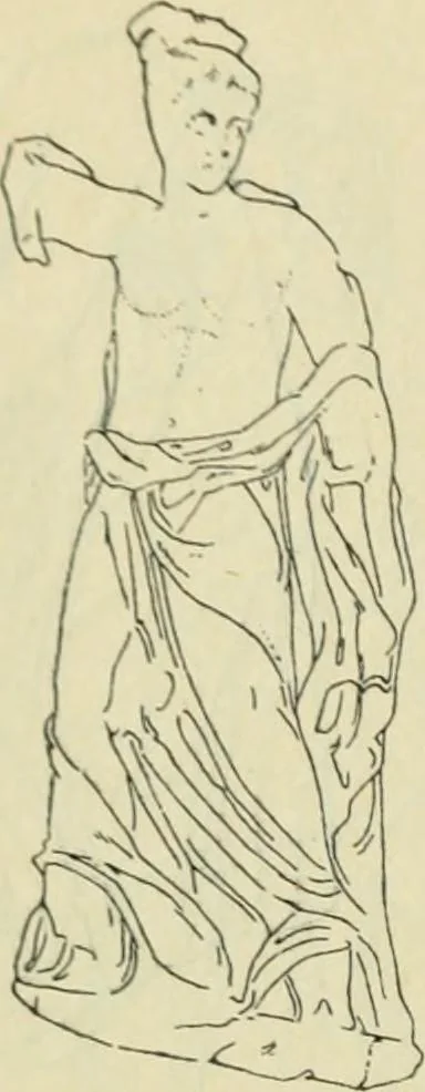 An illustration from Répertoire de la statuaire grecque et romaine, 1908, leaf 275