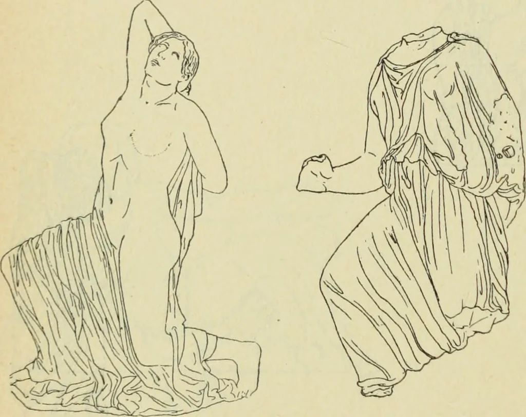 An illustration from Répertoire de la statuaire grecque et romaine, 1908, leaf 275