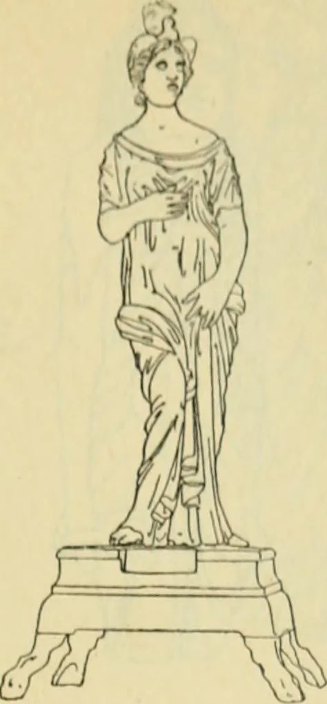 An illustration from Répertoire de la statuaire grecque et romaine, 1908, leaf 276