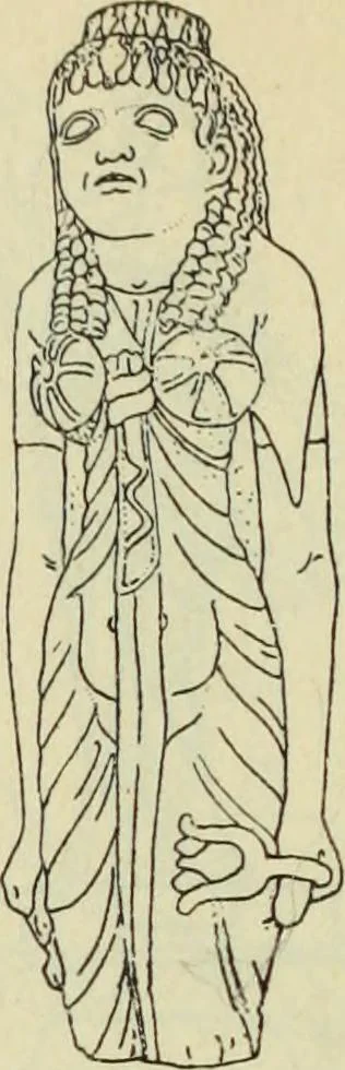 An illustration from Répertoire de la statuaire grecque et romaine, 1908, leaf 277