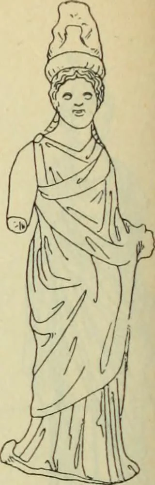 An illustration from Répertoire de la statuaire grecque et romaine, 1908, leaf 277