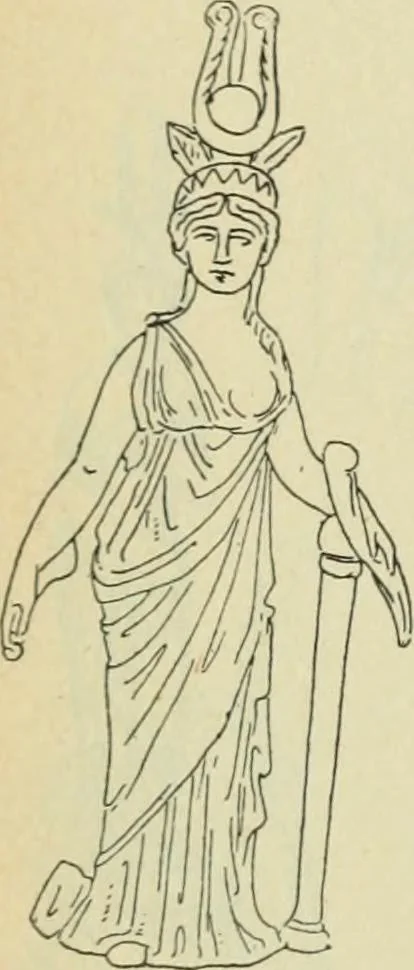 An illustration from Répertoire de la statuaire grecque et romaine, 1908, leaf 277