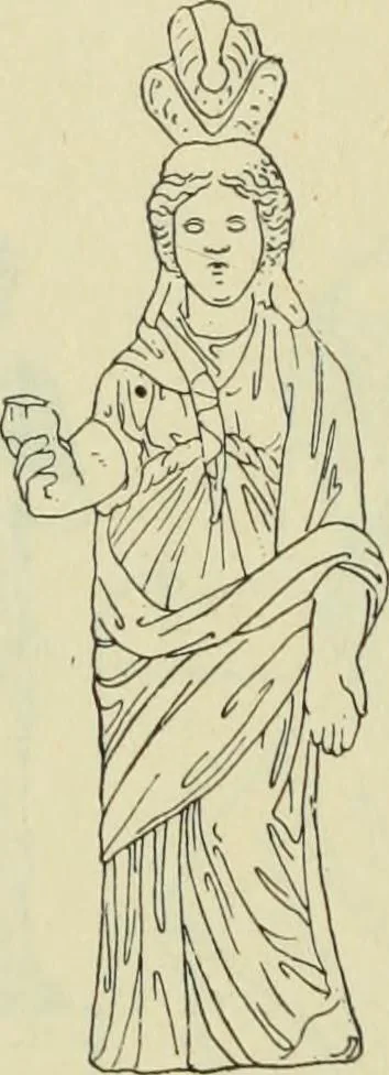 An illustration from Répertoire de la statuaire grecque et romaine, 1908, leaf 277
